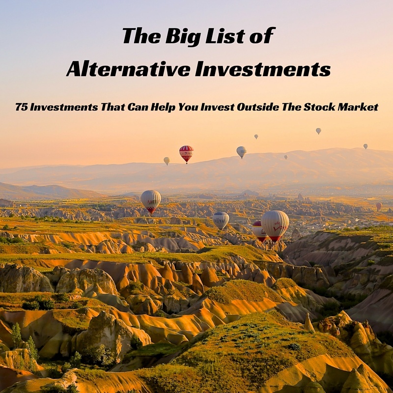list of alternative investments